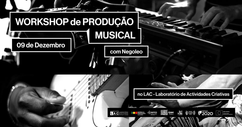 Workshop de PRODUÇÃO MUSICAL, com Negoleo