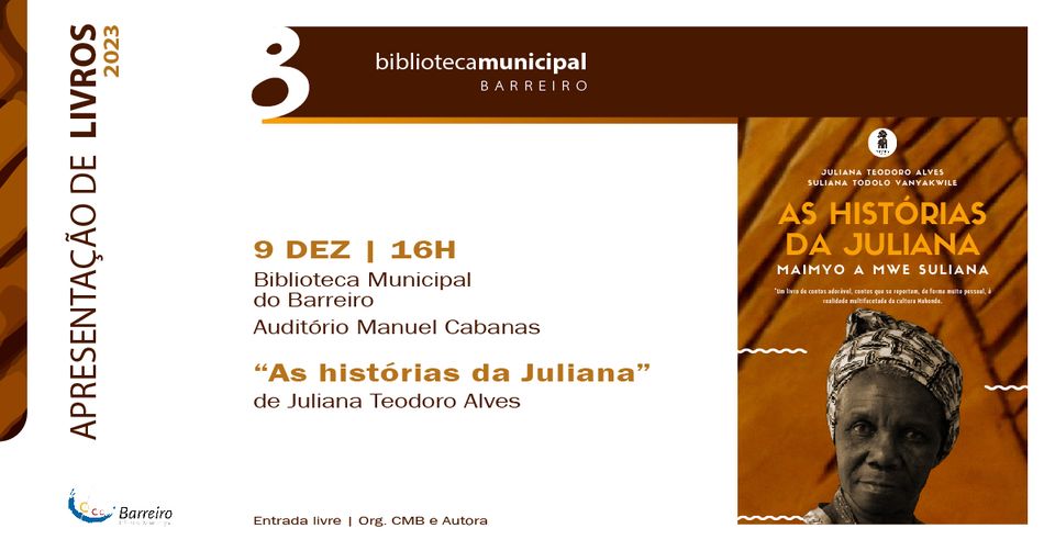 Apresentação do livro “As Histórias da Juliana”, de Juliana Teodoro Alves