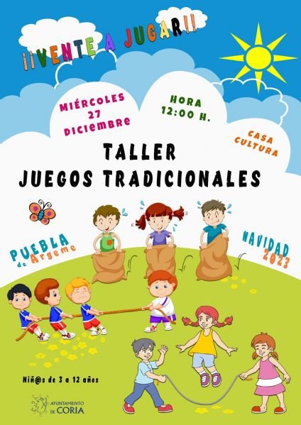 Taller de Juegos Tradicionales - Puebla de Argeme