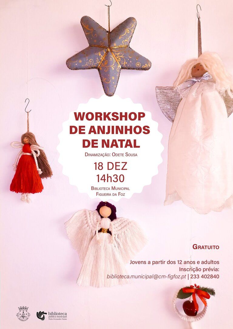 Workshop de anjinhos de Natal