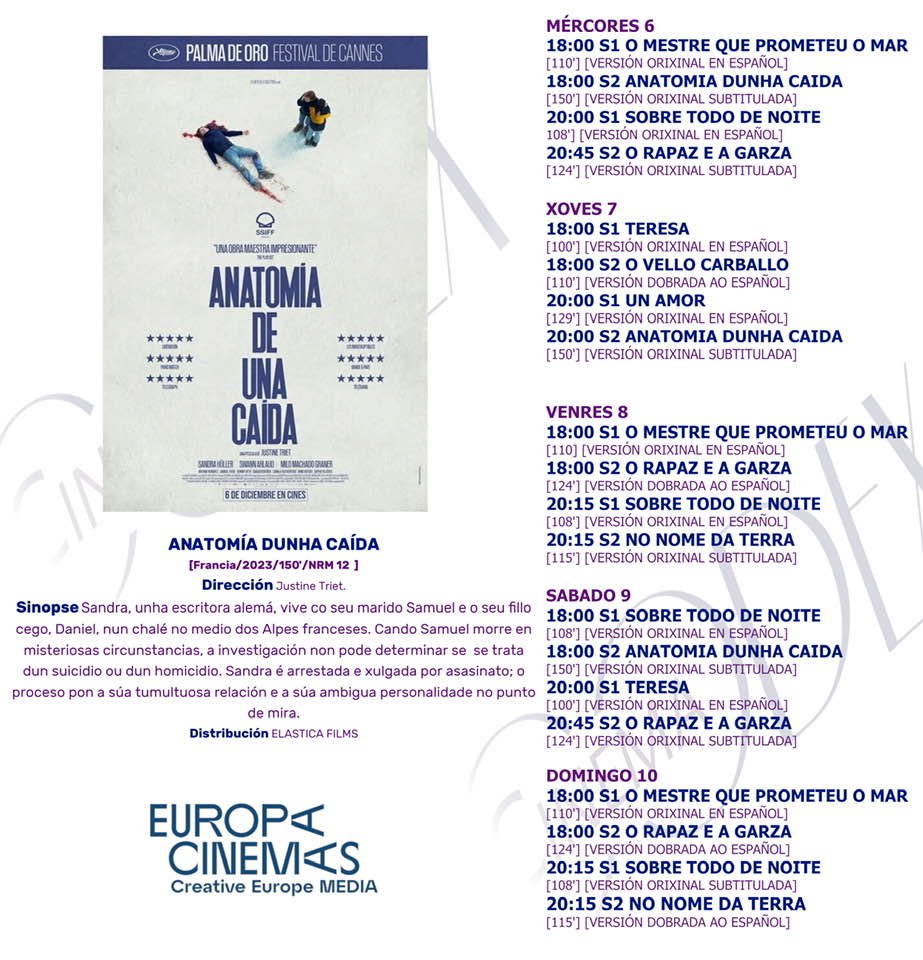 Codex Cinema do mércores 06 de decembro en adiante