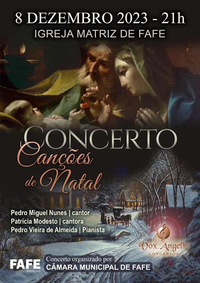 Concertos 'Canções de Natal' pela Vox Angelis