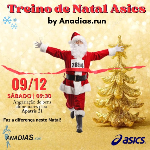 Treino de Natal Asics - by Ana Dias