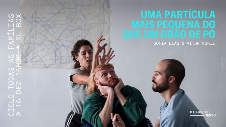 Uma partícula mais pequena do que um grão de pó | Sofia Dias & Vítor Roriz