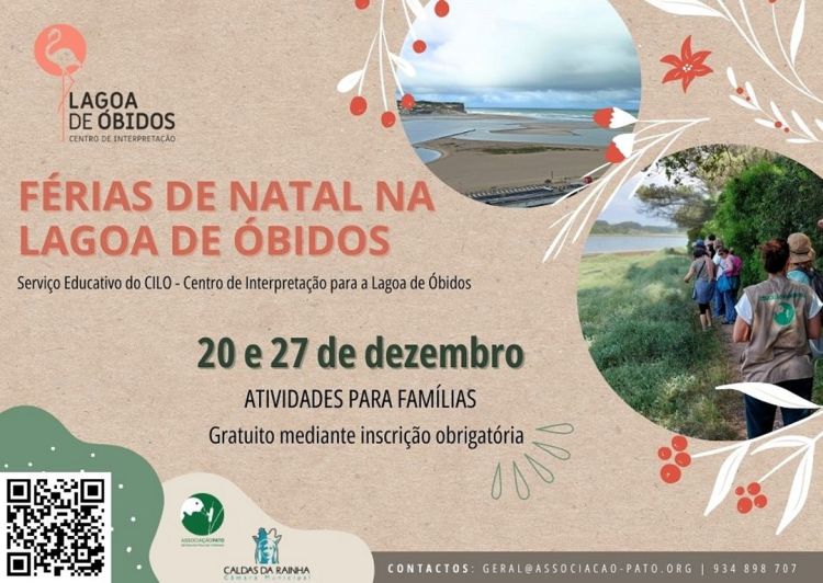 Viva as Férias de Natal na Lagoa de Óbidos!