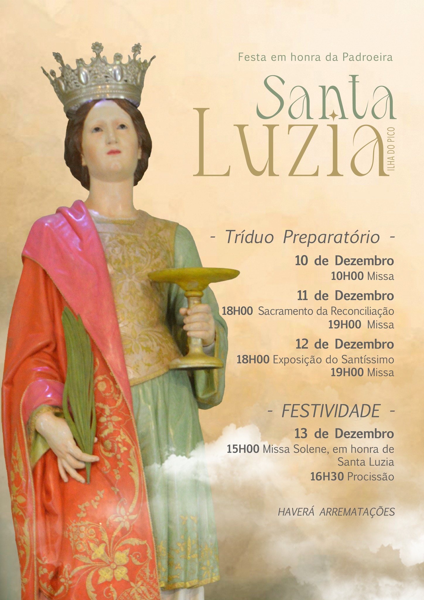 Festa em honra da Padroeira de Santa Luzia