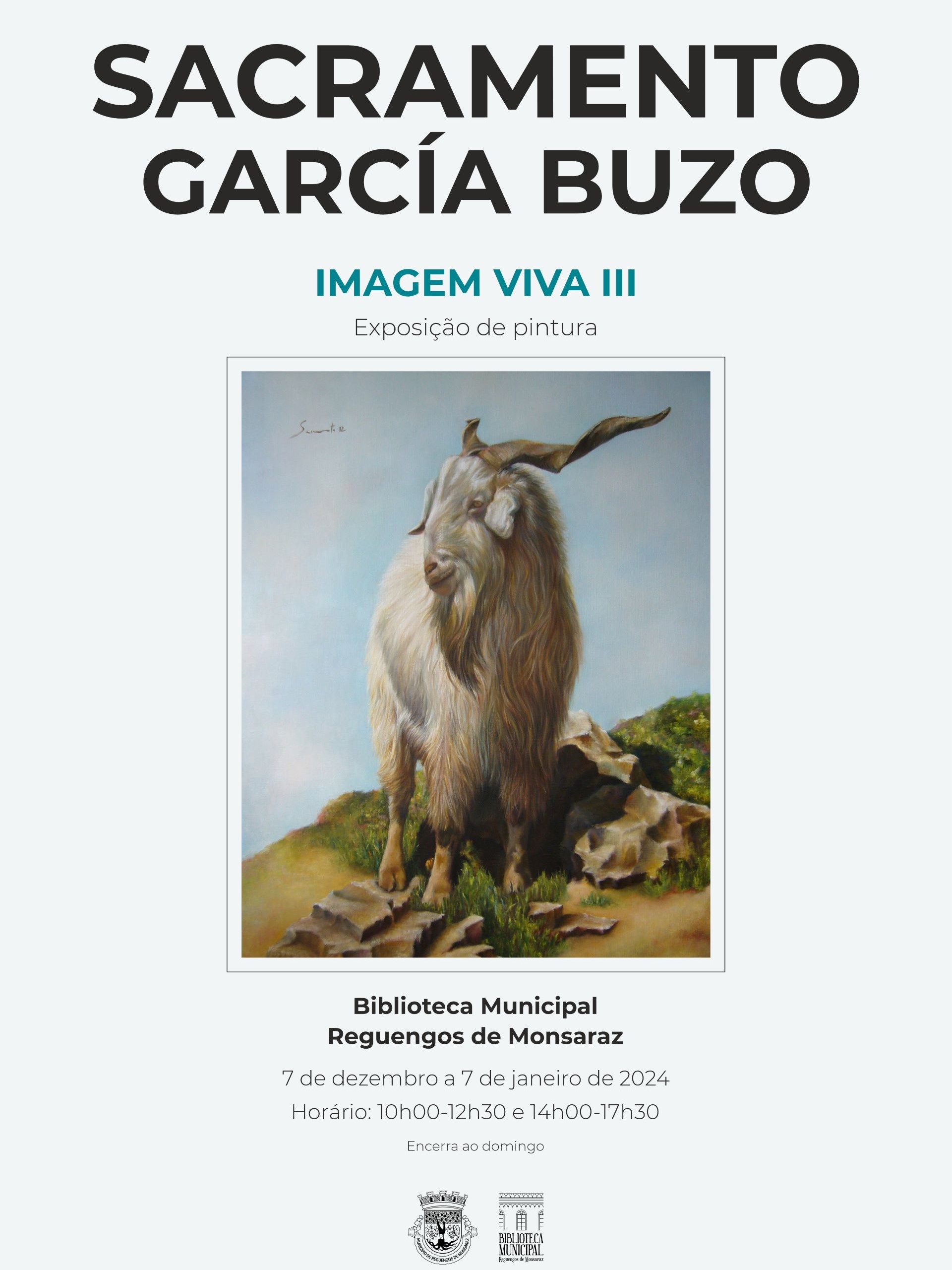 “Imagem Viva III” de Sacramento García Buzo | Exposição de pintura