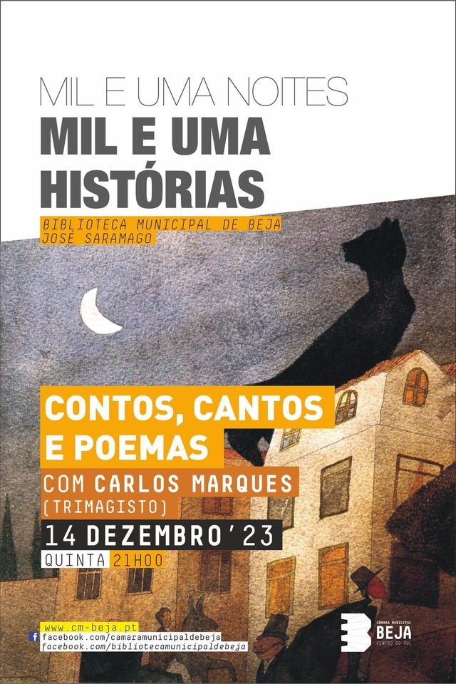 Contos, cantos e poemas, com Carlos Marques (Trimagisto)