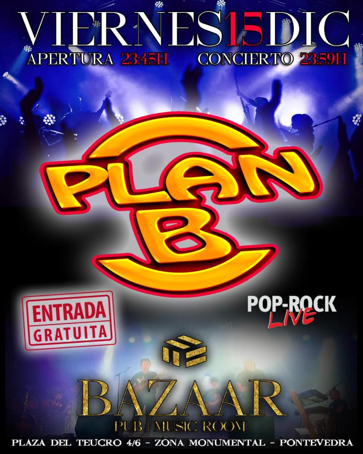 Concierto de Plan 'B' (versiones pop-rock) 