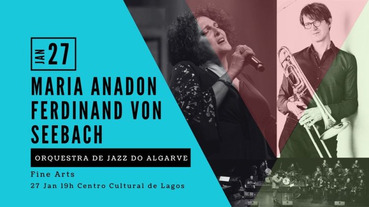 Maria Anadon | Ferdinand Von Seebach | Orquestra Jazz Algarve 
