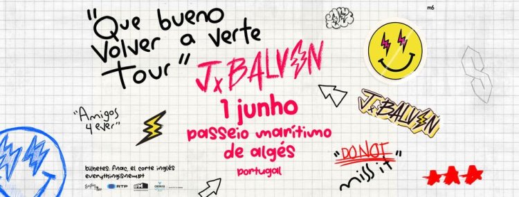 J BALVIN // PASSEIO MARÍTIMO DE ALGÉS