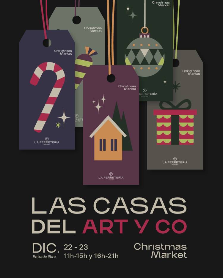 Segundo market navideño «Las Casas del Art y Co»