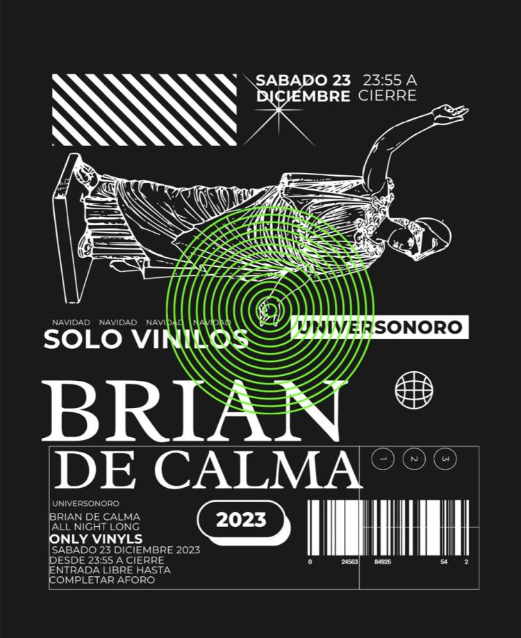 Sesión DJ: Brian de Calma | Universonoro (Palencia)