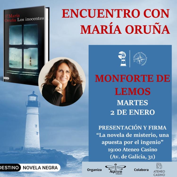 Encuentro con María Oruña 
