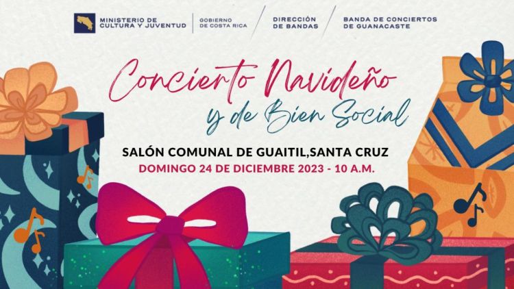 Concierto Navideño y de Bien Social | Banda de Conciertos de Guanacaste