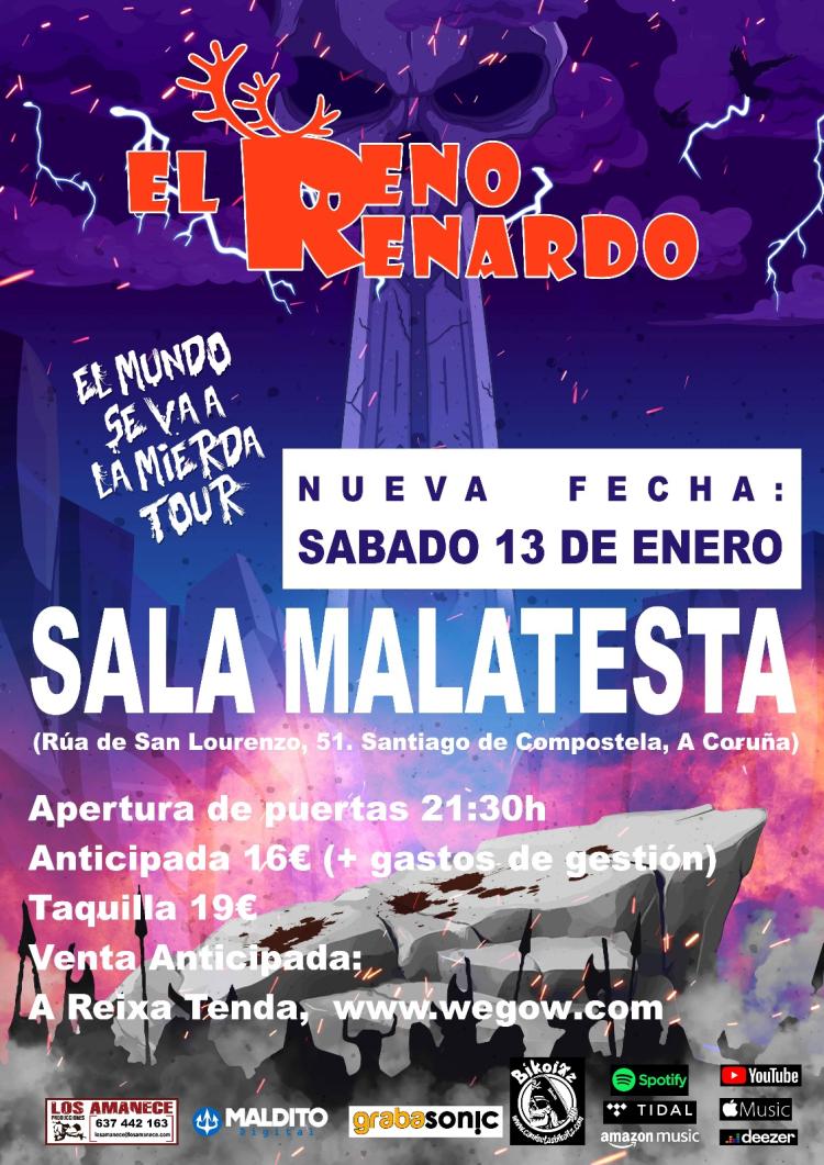 RENO RENARDO en Santiago de Compostela