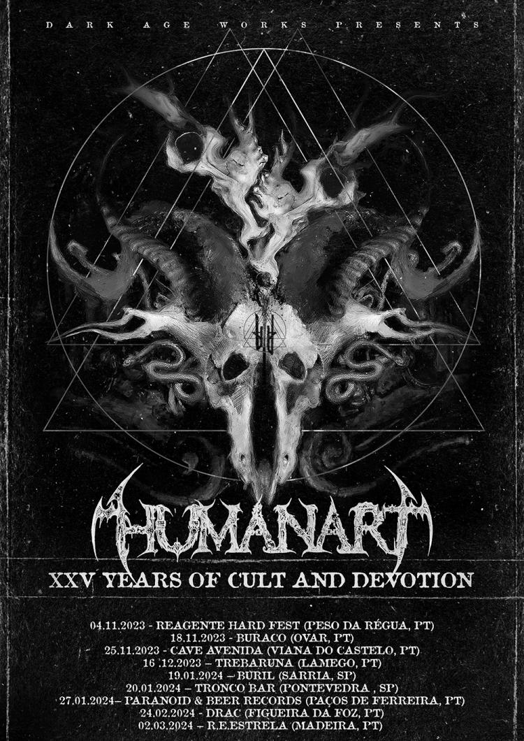 HUMANART - 25 Years of Cult and Devotion + VOIDWOMB [DRAC] 