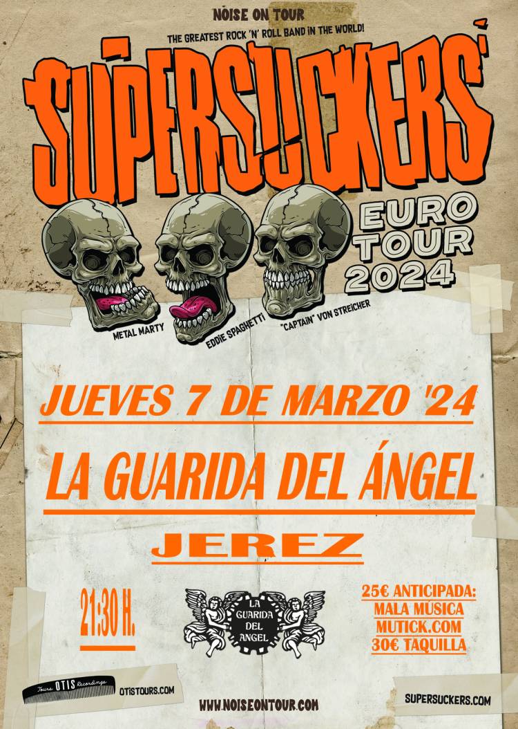 SUPERSUCKERS en La Guarida del Ángel