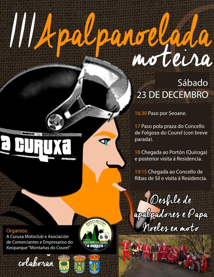 III Apalpanoelada Moteira Montañas do Caurel. Organiza Motoclub A Curuxa