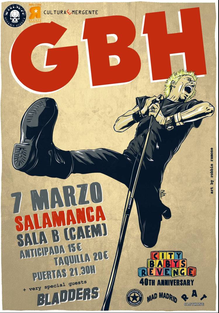 GBH en Salamanca: 40 Aniversario