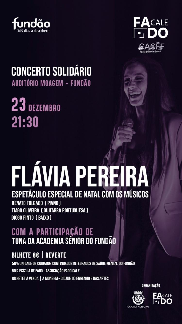 Concerto Solidário com Flávia Pereira