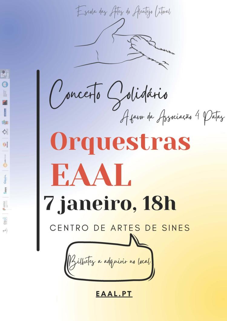 Concerto Solidário com as Orquestras da EAAL
