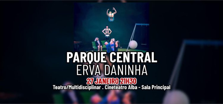 PARQUE CENTRAL - Erva Daninha