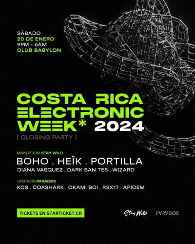 Costa Rica Electronic Week Closing Party