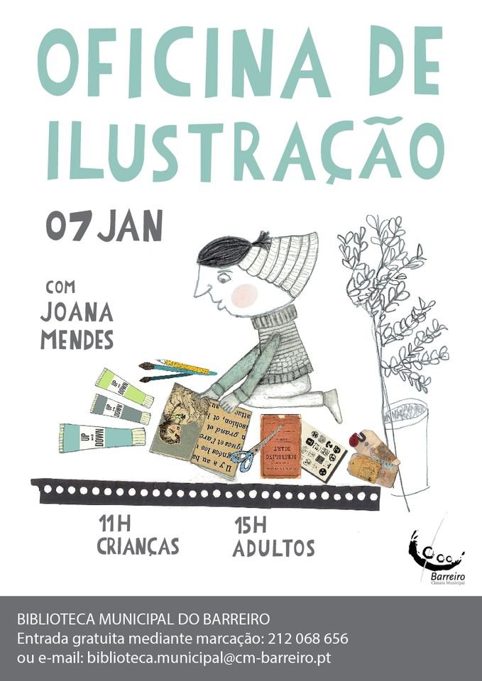 Workshops – Oficina de Ilustração com Joana Mendes