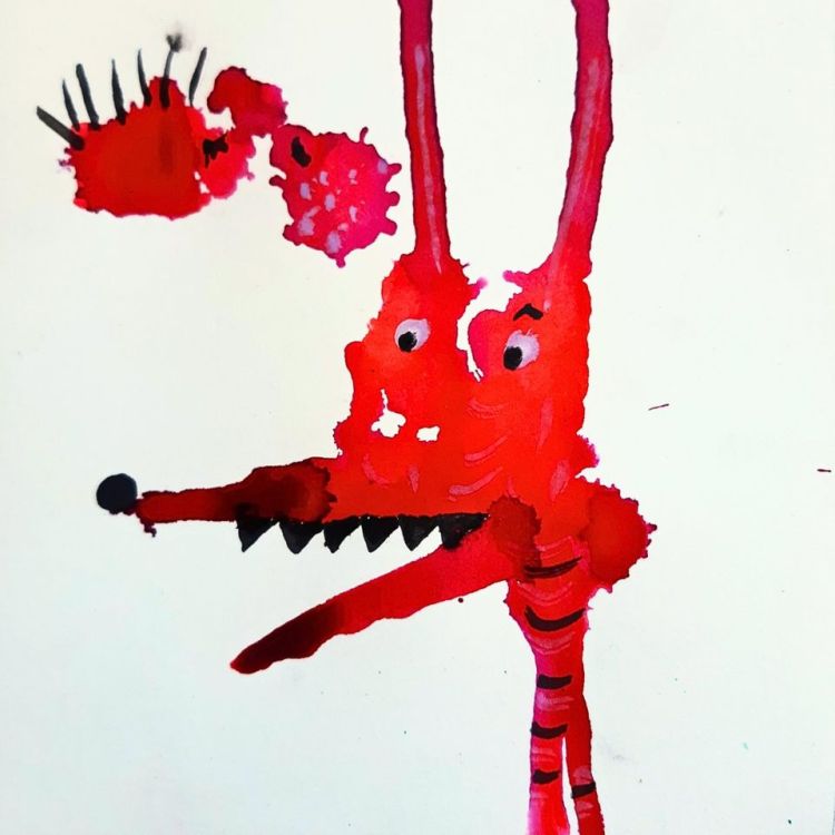 Paint your Monster- Watercolor Painting workshop KIDS