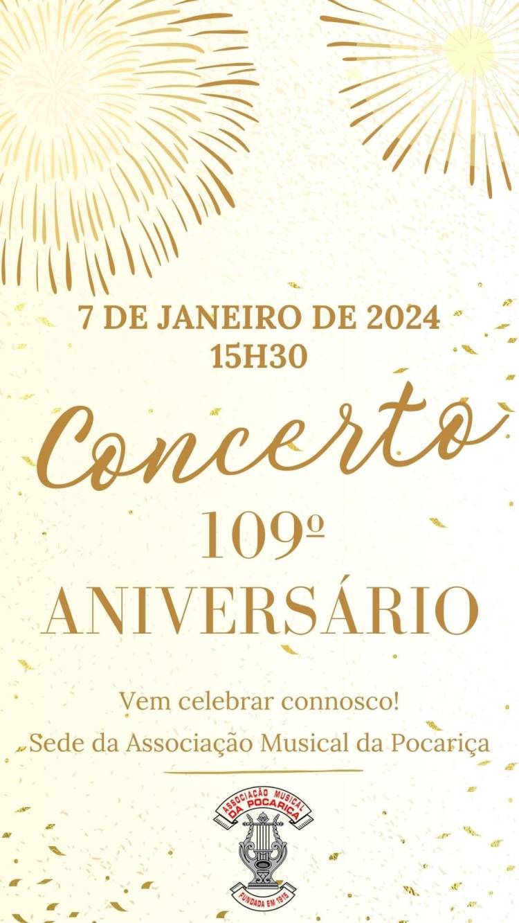 Concerto 109.º Aniversário da Associação Musical da Pocariça