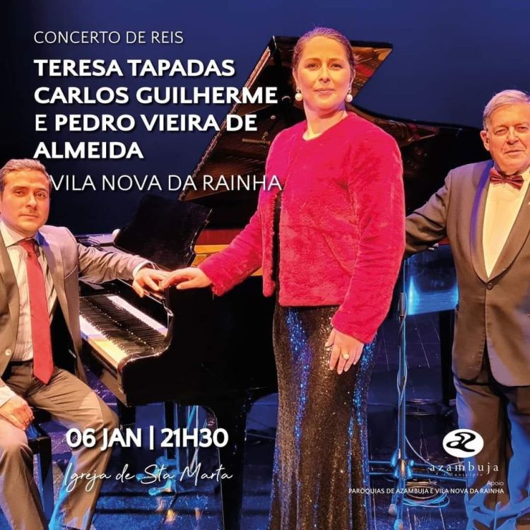 Concerto de Reis com Teresa Tapadas, Carlos Guilherme e Pedro Vieira de Almeida