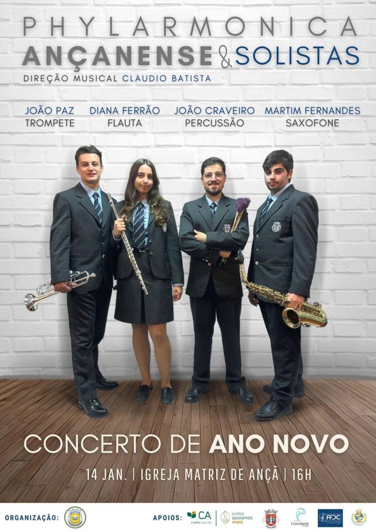 Concerto de Ano Novo Philarmónica Ançanense & Solistas