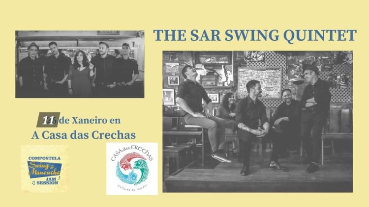 Compostela Swing and Manouche Jam con THE SAR SWING QUINTET