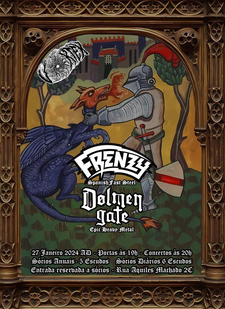 FRENZY + DOLMEN GATE @ VORTEX