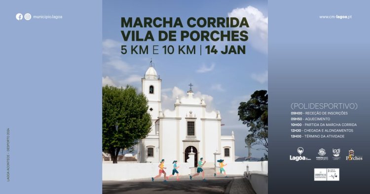 Marcha - Corrida Vila de Porches - IPDJ