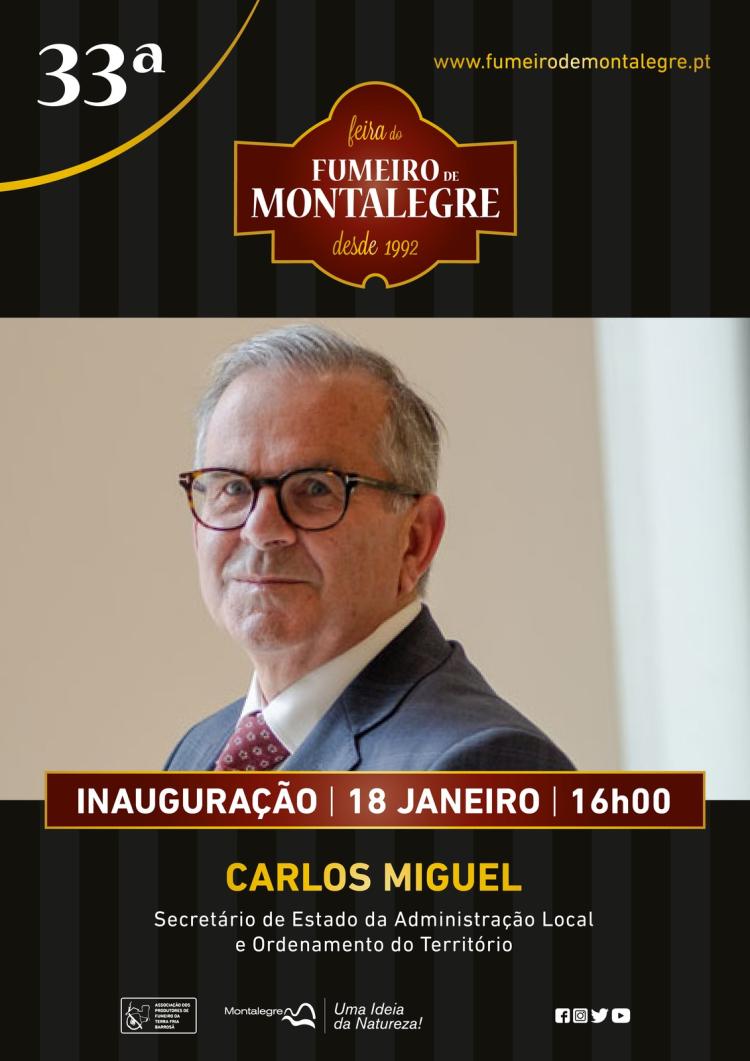 Carlos Miguel inaugura XXXIII Feira do Fumeiro