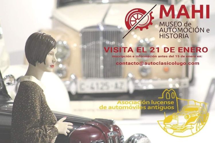 Visita Mahi Asociación Lucense de vehículos antiguos 