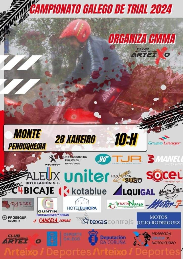 campeonato Galego Trial 2024 Monte Penouqueira 