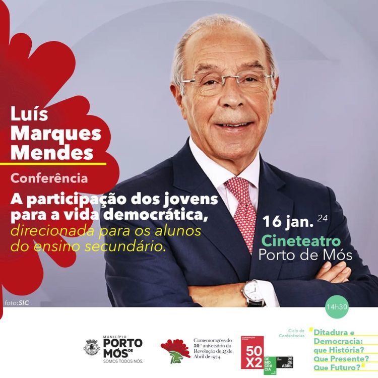 A participação dos jovens para a vida democrática - Encontro com Luís Marques Mendes