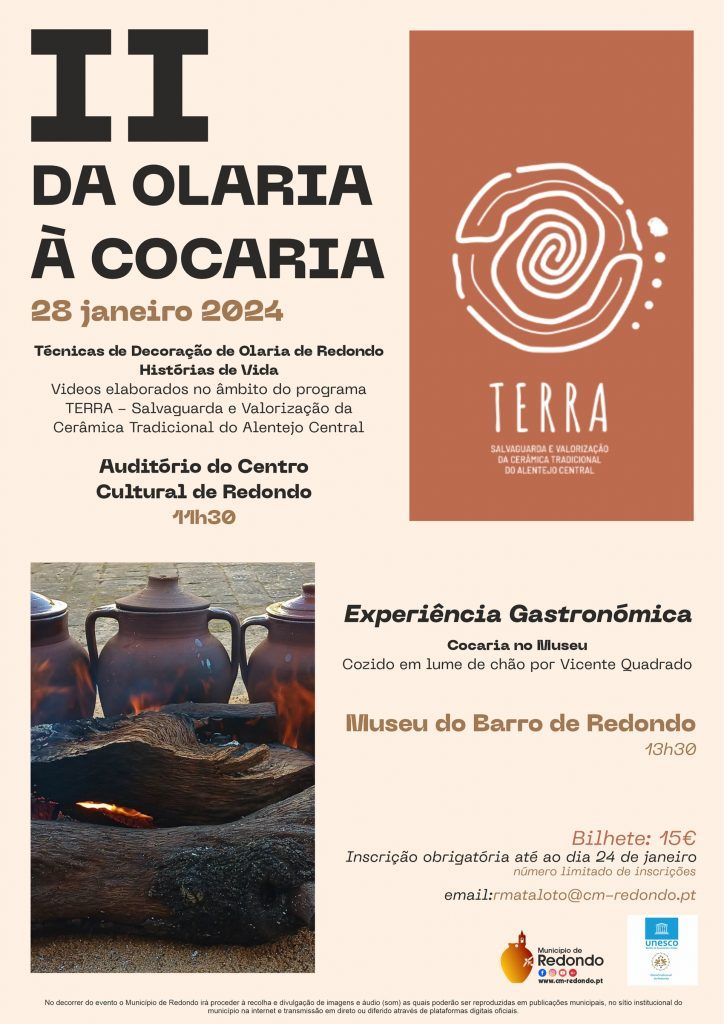 2ª edição Da Olaria à Cocaria | 28 de janeiro | CCR e Museu do Barro
