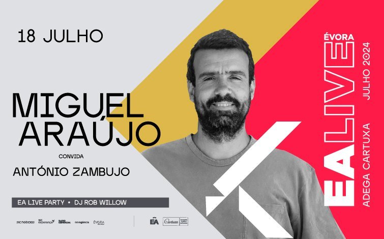 Miguel Araújo - EA Live, Évora