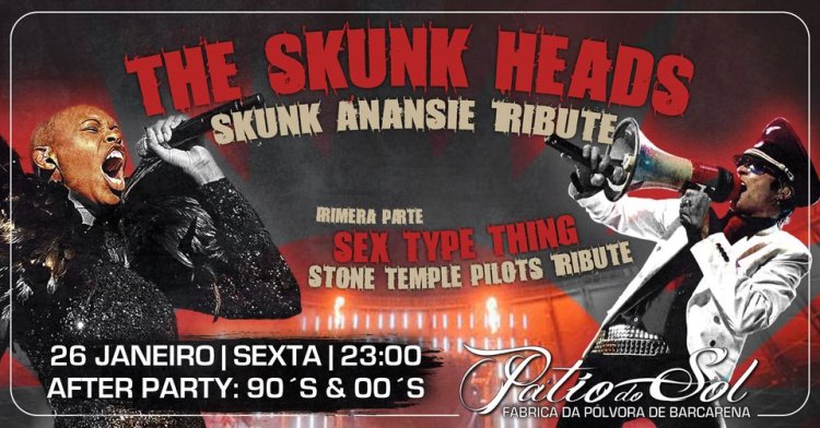 The Skunk Heads - Skunk Anansie Tribute | 1ª Parte: Stone Temple Pilotes Tribute