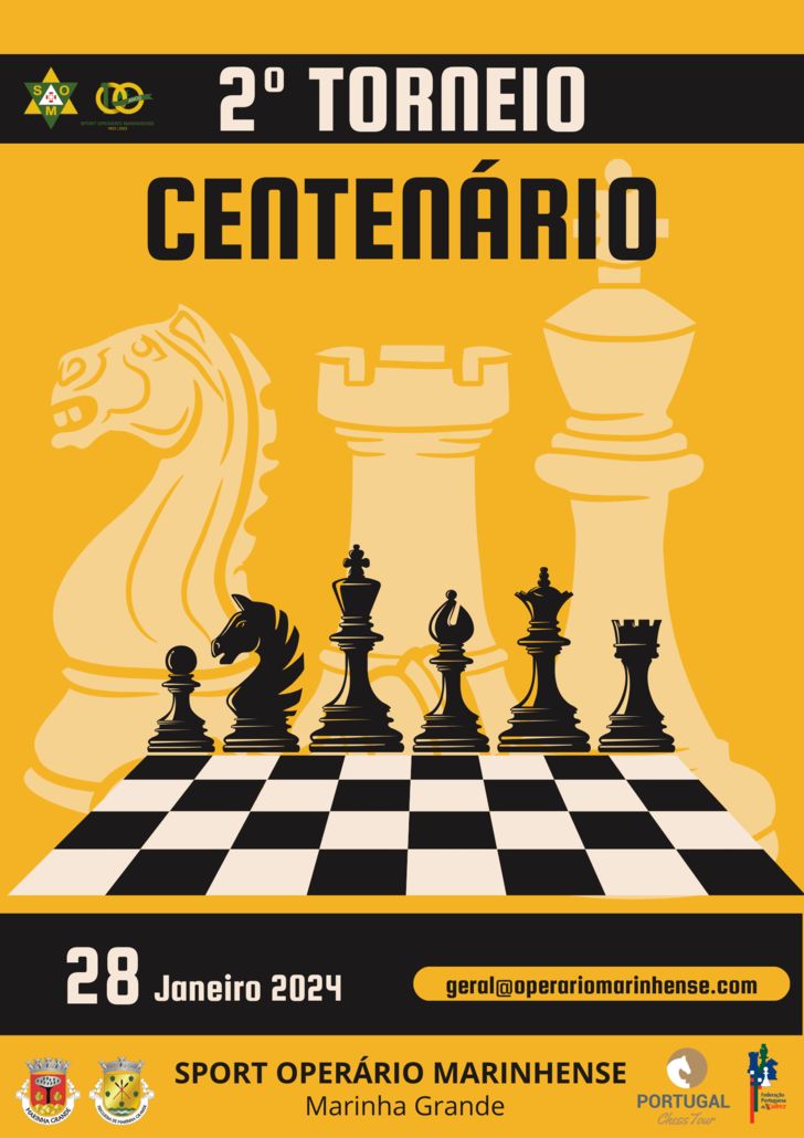 2. TORNEIO CENTENÁRIO DE XADREZ