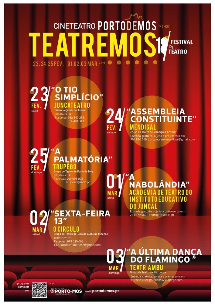 Teatremos - Festival de Teatro 18ª Edição 2024