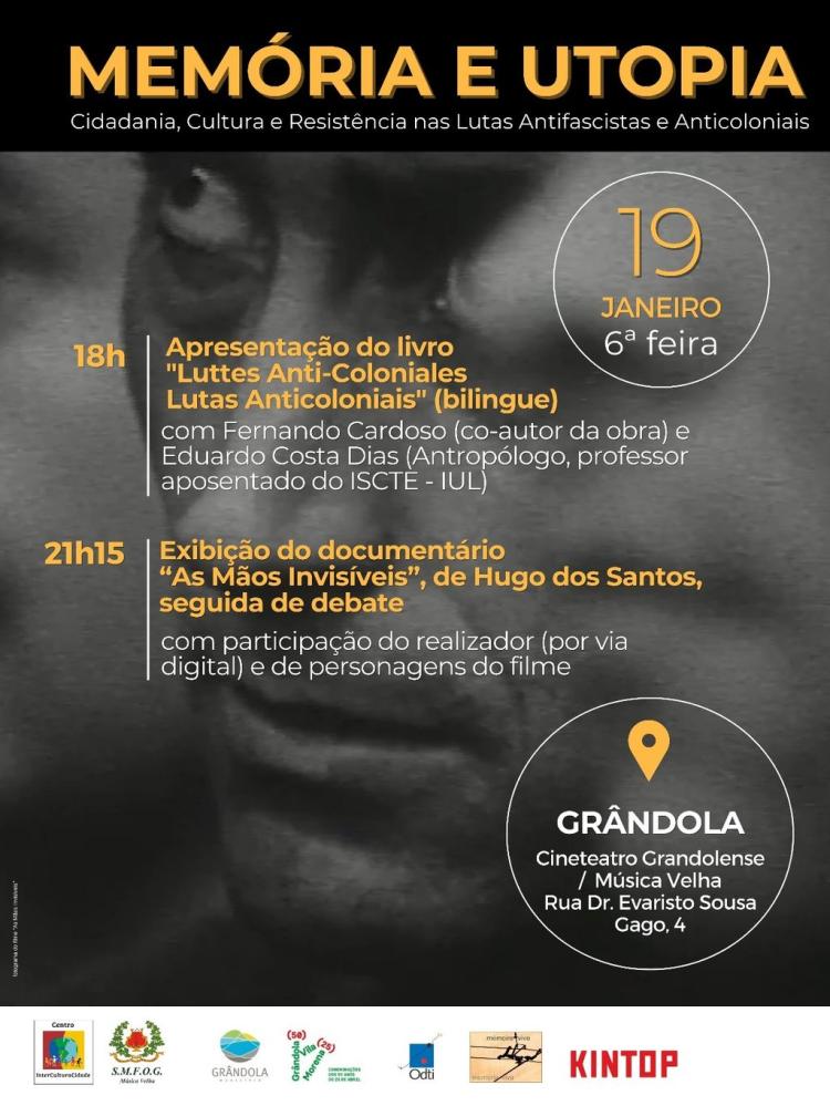 50 Anos do 25 de Abril | Grândola, Vila Morena reflete sobre a Resistência nas Lutas Antifascistas e Anticoloniais