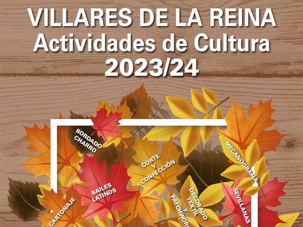 VILLARES DE LA REINA | Actividades culturales 2023-2024 (talleres)