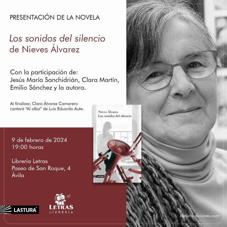 Presentación de 'Los sonidos del silencio' de Nieves Álvarez en Ávila