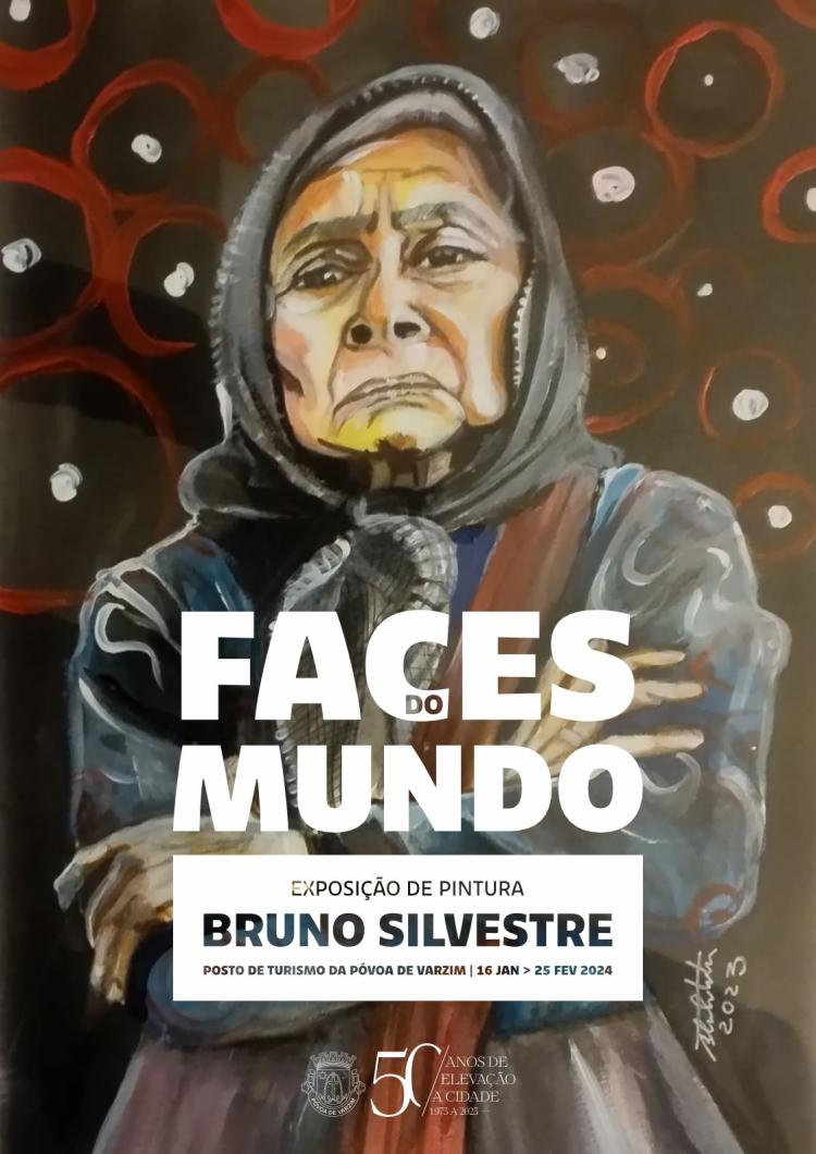 Exposição de Pintura 'Faces do Mundo' de Bruno Silvestre