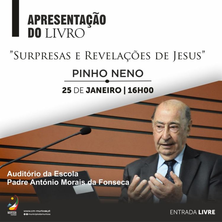  Apresentação do Livro 'Surpresas e Revelações de Jesus' de Pinho Neno